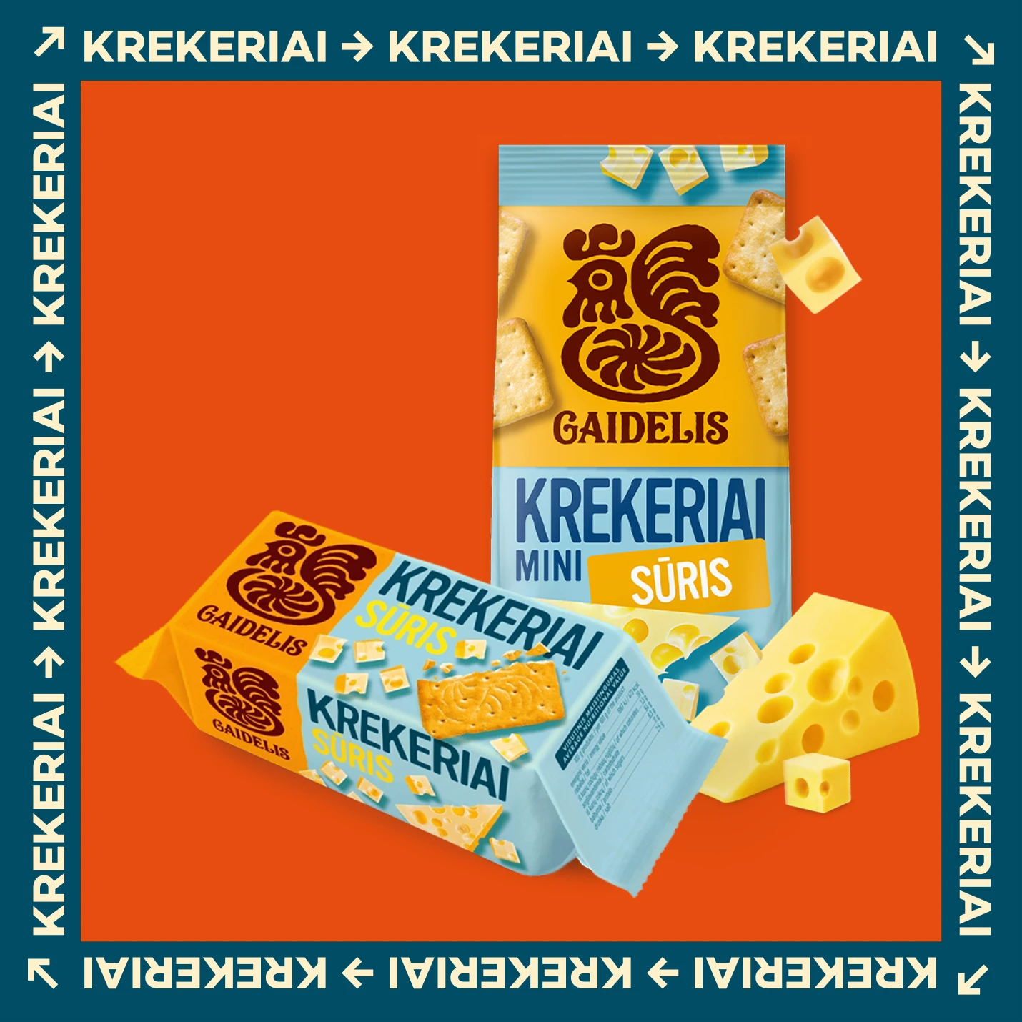 Krekeriai SŪRIS